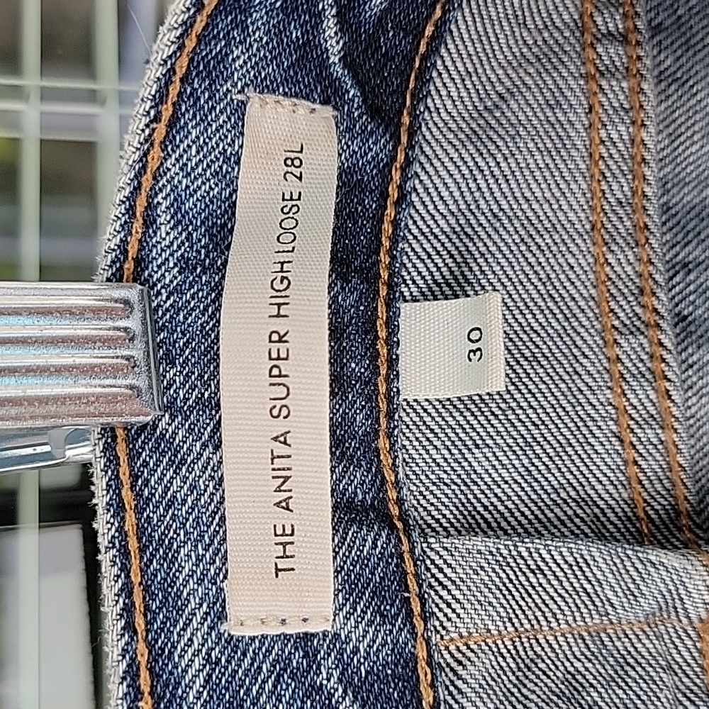 Denim Forum The Anita Super High Loose Sz 30 - Picture 6 of 15